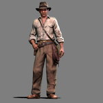 Indiana Jones 2007 - Xbox 360 Artwork