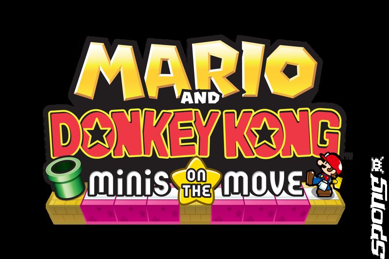 Mario and Donkey Kong: Minis on the Move - 3DS/2DS Artwork