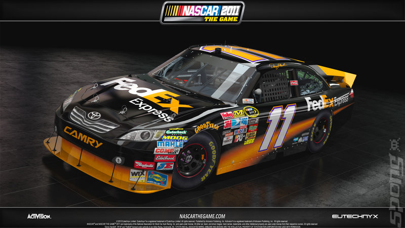 NASCAR The Game 2011 - Wii Artwork