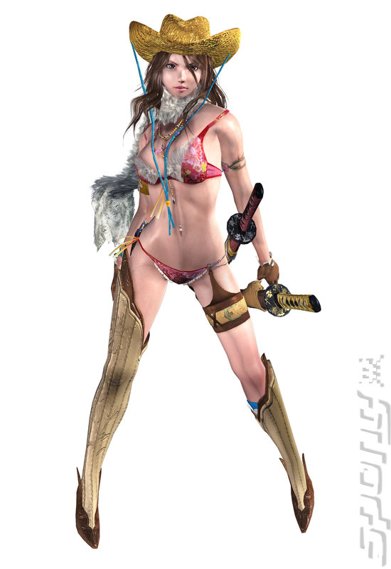 OneChanbara: Bikini Zombie Slayers - Wii Artwork