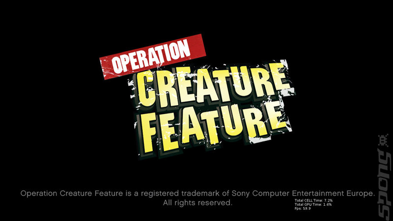 Operation Creature Feature - PS3 Artwork