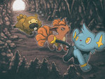 Pokémon Mystery Dungeon: Explorers of Sky - DS/DSi Artwork