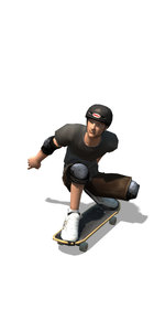 Tony Hawk's Downhill Jam - Wii Artwork