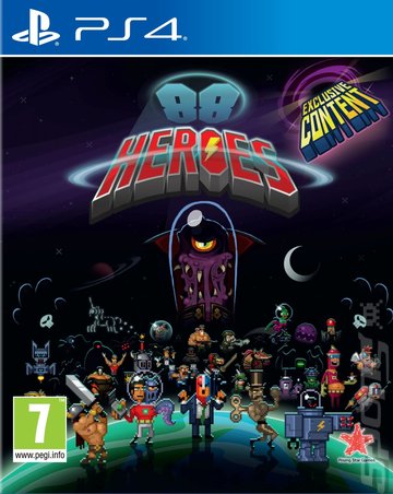 88 Heroes - PS4 Cover & Box Art