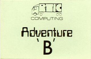 Adventure 'B' - Spectrum 48K Cover & Box Art