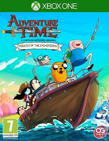 Adventure Time: Pirates of the Enchiridion - Xbox One Cover & Box Art