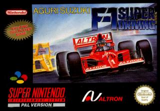 Aguri Suzuki F-1 Super Driving - SNES Cover & Box Art
