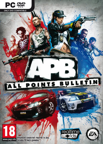 All Points Bulletin - PC Cover & Box Art