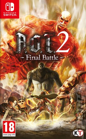 A.O.T. 2: Final Battle - Switch Cover & Box Art