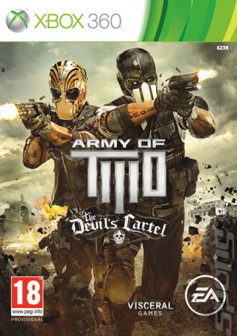 Army of Two: The Devil's Cartel - Xbox 360 Cover & Box Art