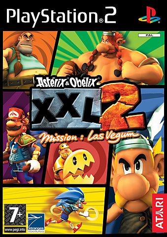 Asterix and Obelix XXL 2: Mission Las Vegum - PS2 Cover & Box Art