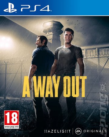 A Way Out - PS4 Cover & Box Art