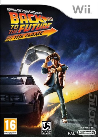 Back to the Future: The Game - Wii Cover & Box Art