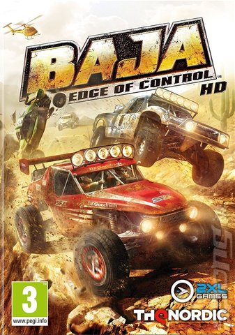 Baja: Edge of Control - PC Cover & Box Art