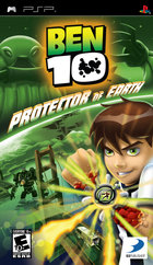 Ben 10: Protector of Earth - PSP Cover & Box Art