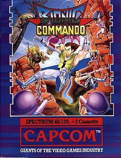 Bionic Commando - Spectrum 48K Cover & Box Art