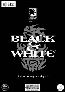 Black & White - Power Mac Cover & Box Art