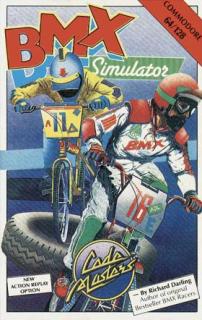 BMX Simulator - C64 Cover & Box Art