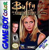 Buffy The Vampire Slayer - Game Boy Color Cover & Box Art