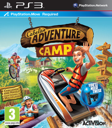 Cabela's Adventure Camp - PS3 Cover & Box Art