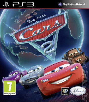 Cars 2: The Video Game - PS3 Cover & Box Art