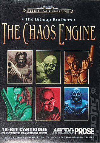 Chaos Engine, The - Sega Megadrive Cover & Box Art