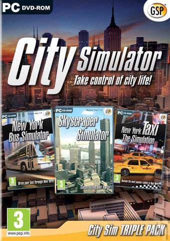City Simulator Triple Pack - PC Cover & Box Art