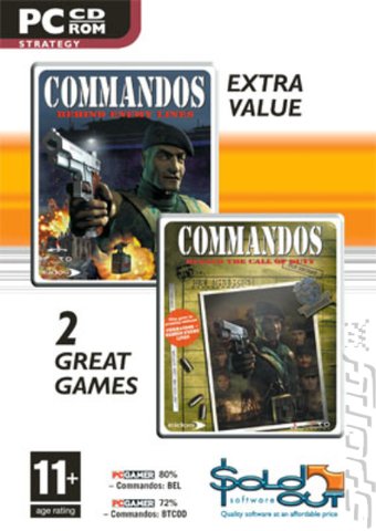 Commandos: Behind Enemy Lines & Beyond the Call of Duty - PC Cover & Box Art