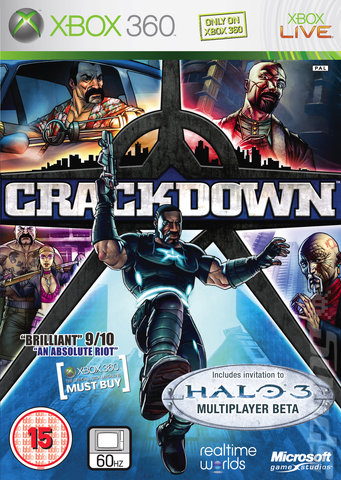 Crackdown - Xbox 360 Cover & Box Art