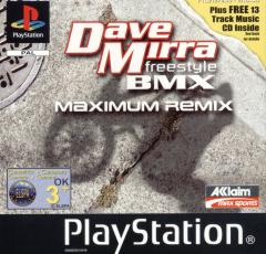 Dave Mirra Freestyle BMX: Maximum Remix - PlayStation Cover & Box Art