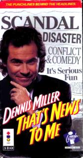 Dennis Miller: That's News to Me - 3DO Cover & Box Art