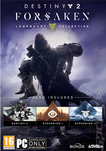 Destiny 2: The Forsaken - PC Cover & Box Art