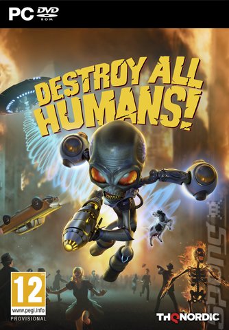 Destroy All Humans! - PC Cover & Box Art
