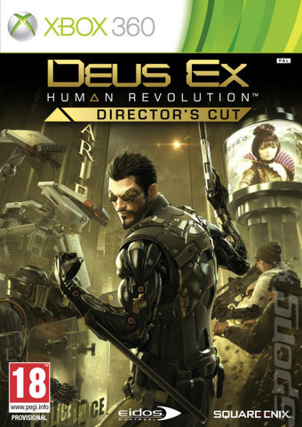 Deus Ex: Human Revolution: Director's Cut - Xbox 360 Cover & Box Art