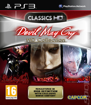 Devil May Cry: HD Collection - PS3 Cover & Box Art