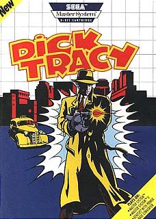 Dick Tracy - Sega Master System Cover & Box Art