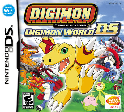 Digimon World DS - DS/DSi Cover & Box Art