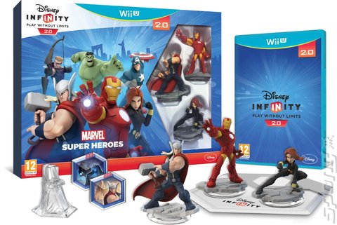 Disney Infinity 2.0: Marvel Superheroes - Wii U Cover & Box Art