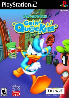 Donald Duck Goin' Quackers - PS2 Cover & Box Art