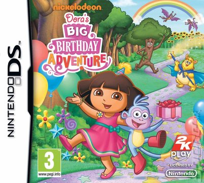 Dora's Big Birthday Adventure - DS/DSi Cover & Box Art