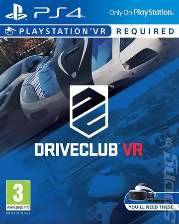 DRIVECLUB VR - PS4 Cover & Box Art