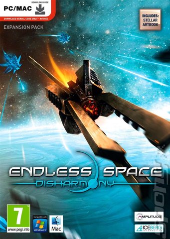 Endless Space: Disharmony - PC Cover & Box Art