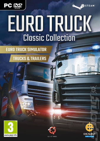 Euro Truck: Classic Collection - PC Cover & Box Art