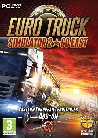 Euro Truck Simulator 2: Go East - PC Cover & Box Art