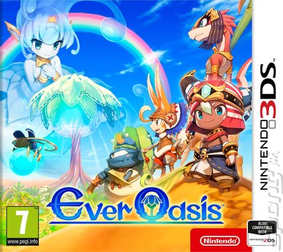 Ever Oasis - 3DS/2DS Cover & Box Art