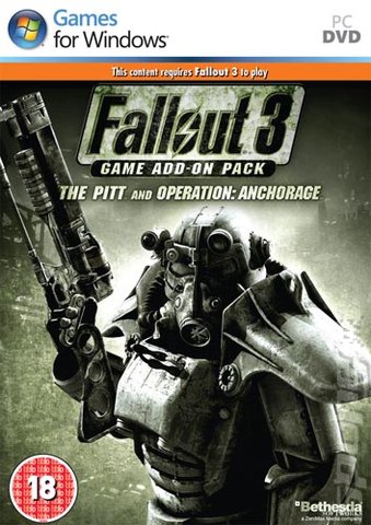 Fallout 3 Game Add-on Pack: The Pitt and Operation Anchorage - PC Cover & Box Art