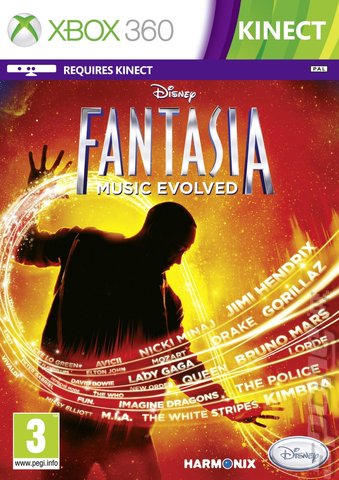 Fantasia: Music Evolved - Xbox 360 Cover & Box Art