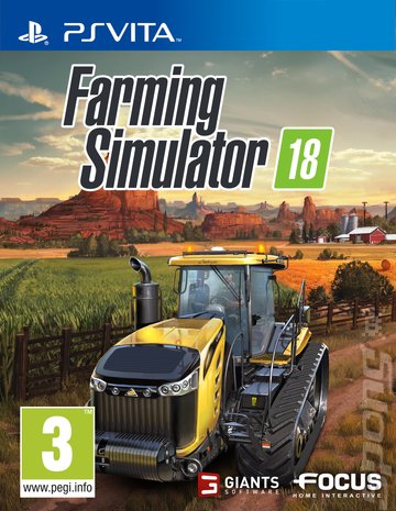 Farming Simulator 18 - PSVita Cover & Box Art