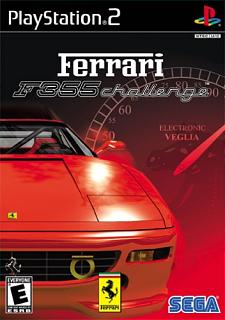 Ferrari F355 Challenge - PS2 Cover & Box Art