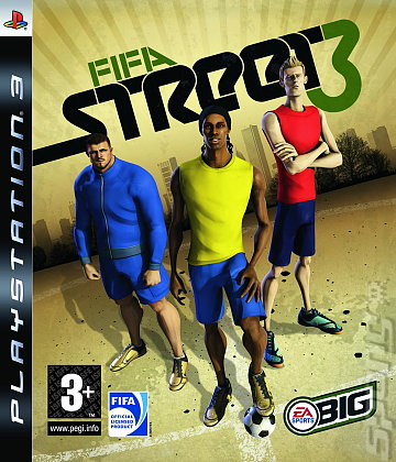 FIFA Street 3 - PS3 Cover & Box Art